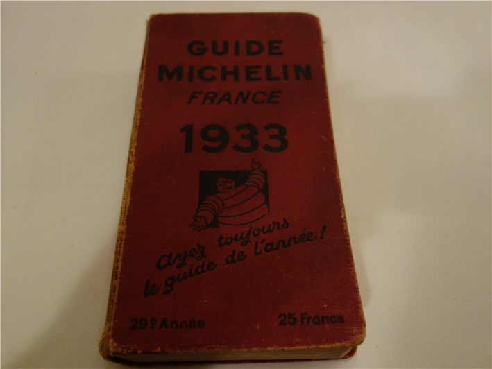 Michelin Guide 1933